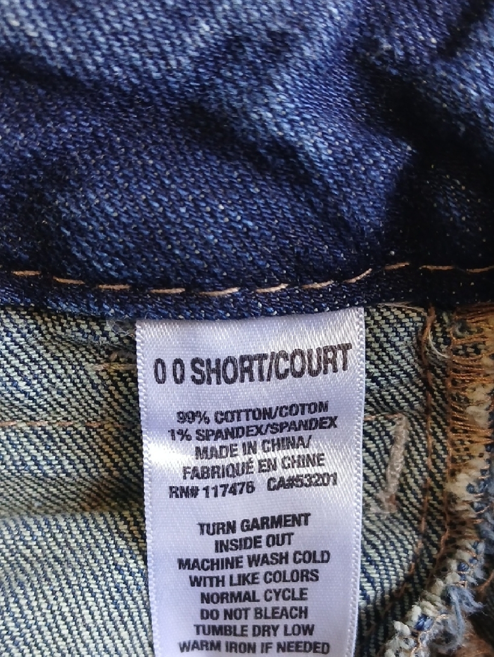 VTG Aeropostale Girl's Denim Dark Blue Skinny Flare Jeans with Zip PocketAccents - Picture 9 of 13